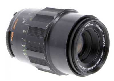 MINOLTA 100mm MACRO LENSES