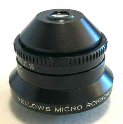 MINOLTA 12.5mm f2.0 LENSES