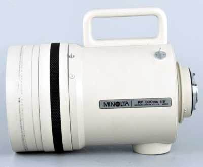 MINOLTA 800mm LENSES